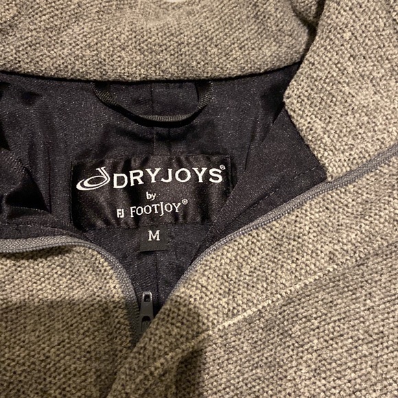 COPY - Mens Dry Joys by Footjoy size large 1/4 zip pullover - Picture 2 of 3